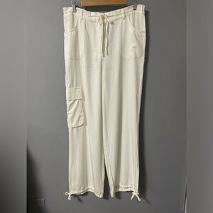 NWT Sincerely Jules Convertible Wide Leg/Jogger Tencel Blend Pant. Size X-Large